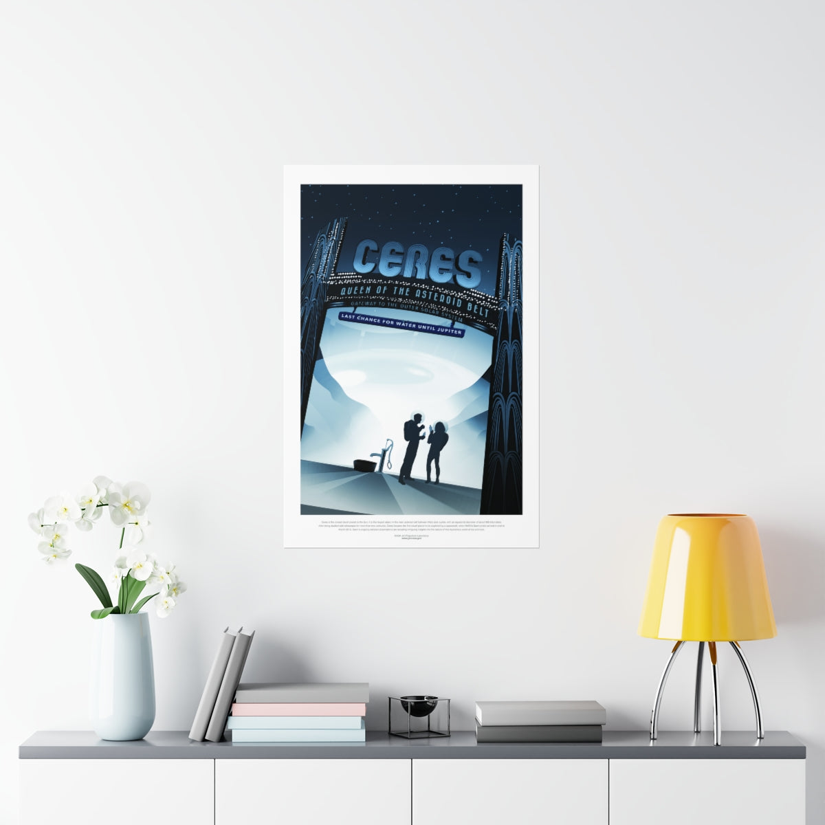NASA - Visions of the Future : Ceres Poster