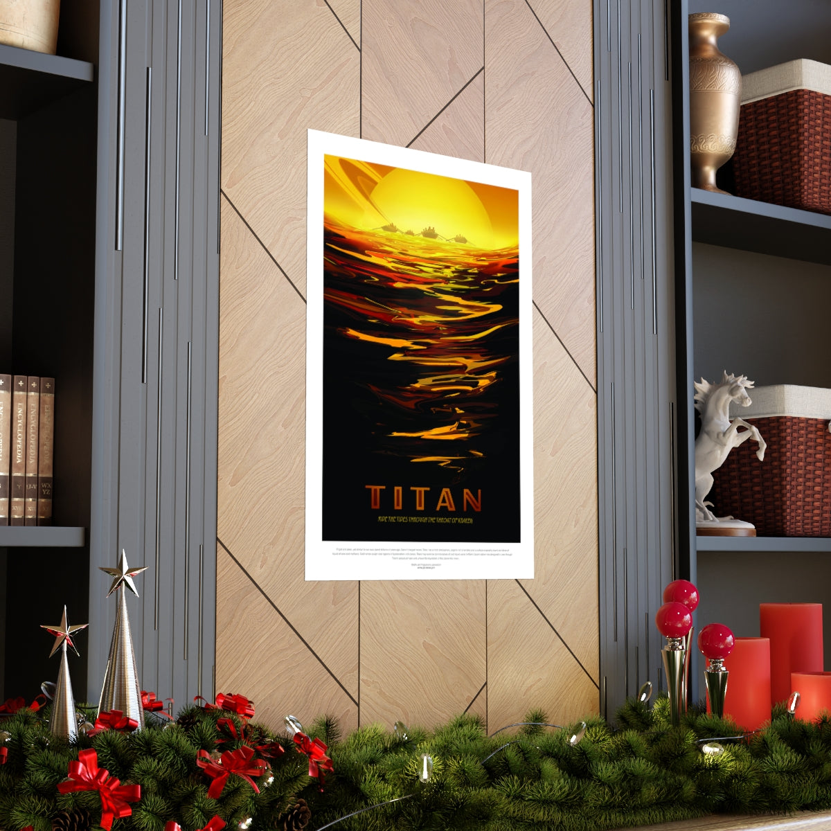 NASA - Visions of the Future : Titan Poster