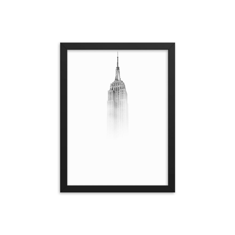 Empire State Building Framed poster