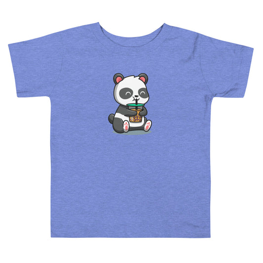 Boba Panda Toddler Short Sleeve Tee