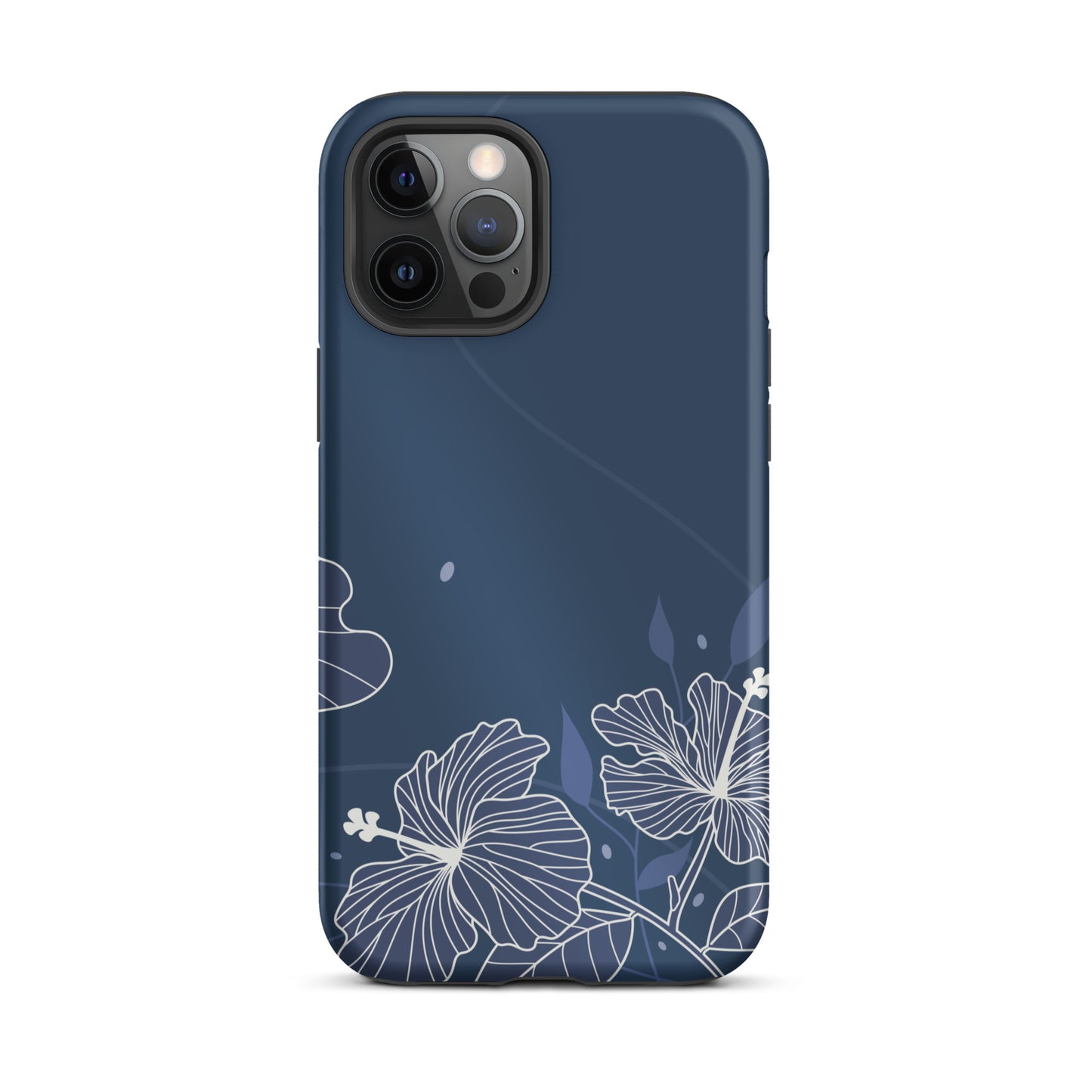 Blue Flowers iPhone case
